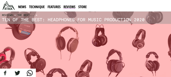 Attack Mag Names LCD MX4 Top 10 Headphone for Music Production Audeze