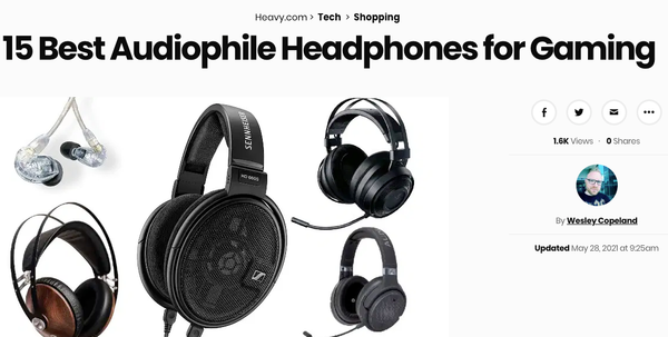 Best audiophile headphones for discount gaming