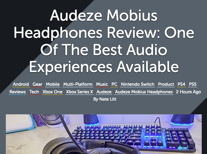 Audeze mobius hot sale ps5