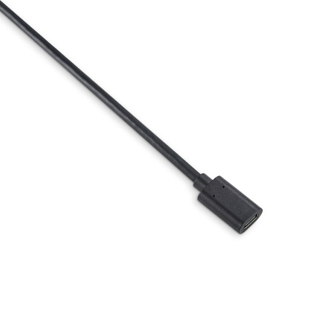 Closeup of a USB-C connector, part of the USB-A to C adapter