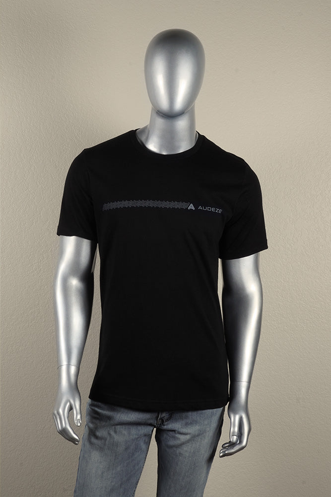 Single Line "A" Pattern T-shirt with Audeze Logo